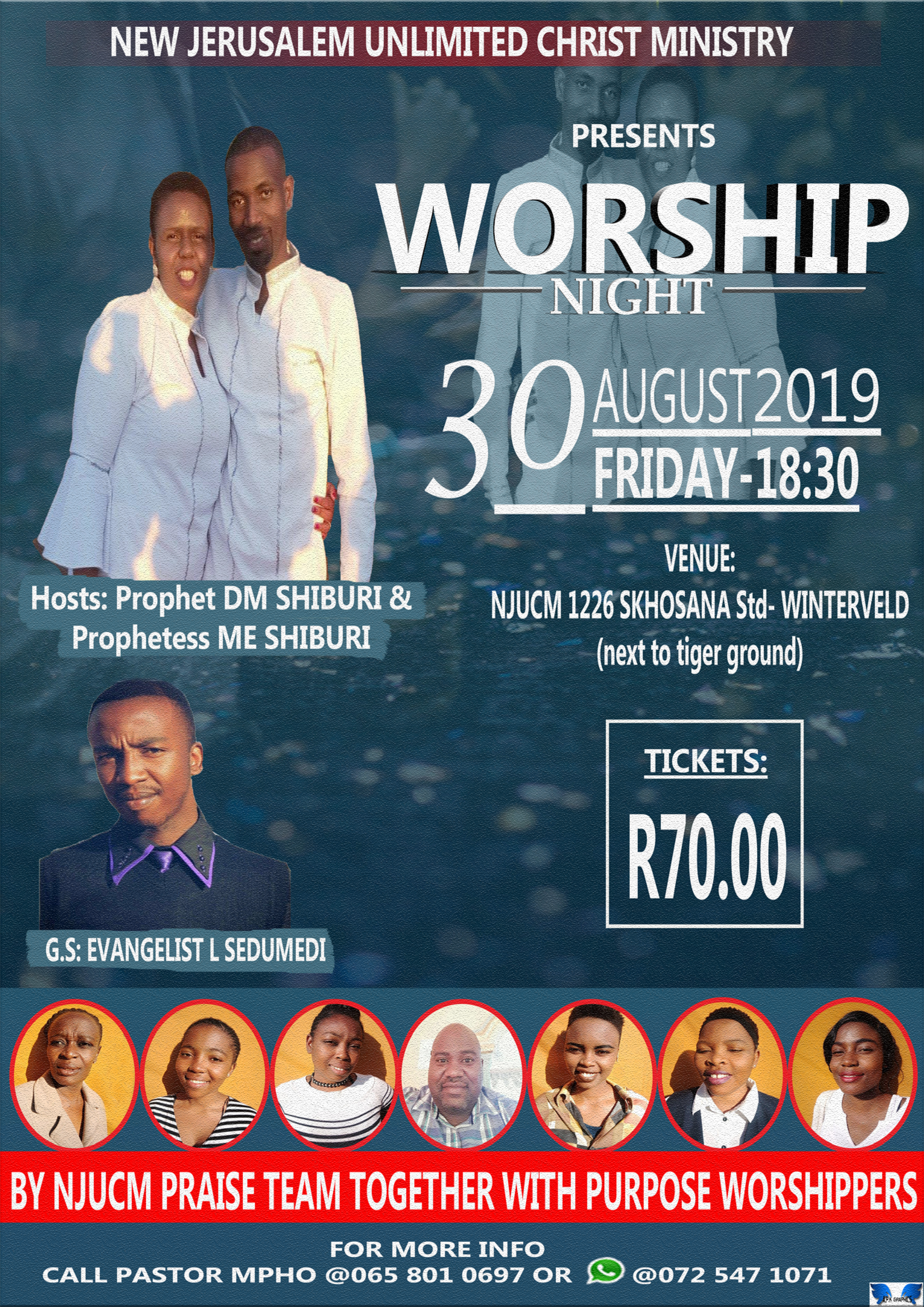 NJM Worshipnight Poster